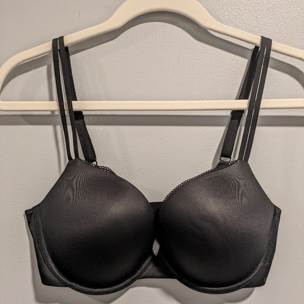 Calvin Klein black bra 36D worn once